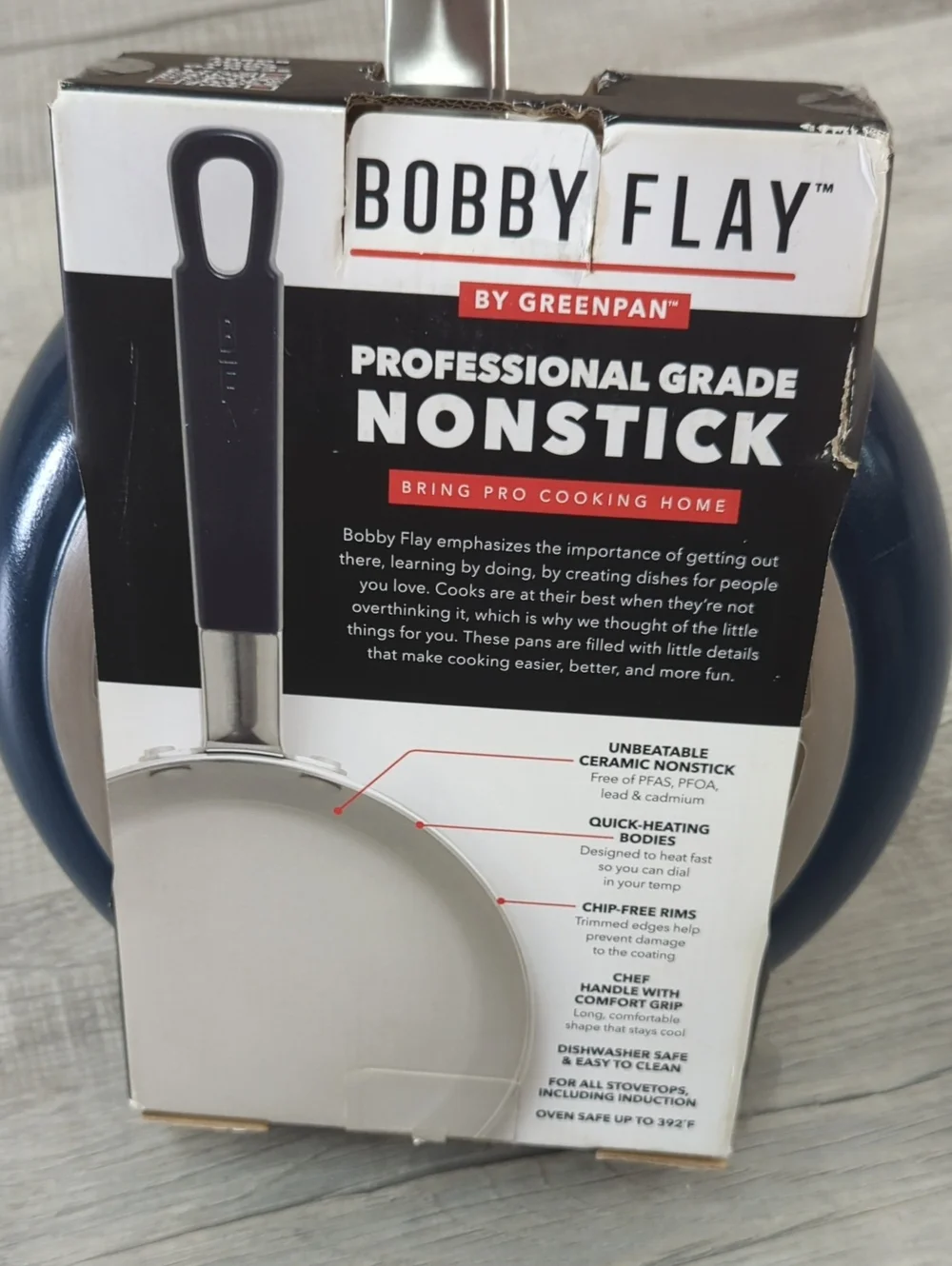 Bobby Flay Professional Grade Nonstick Frypan Set